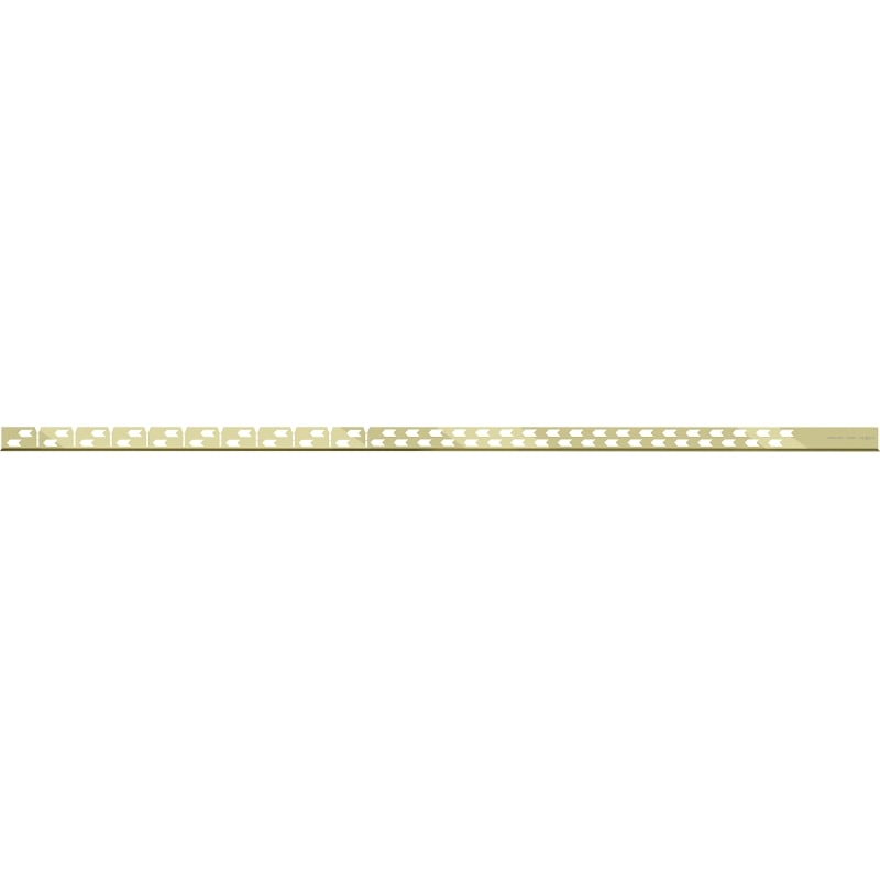 Mexen Line-B Bodenabschlüsse Leiste 120 cm links, gold - 185001120L