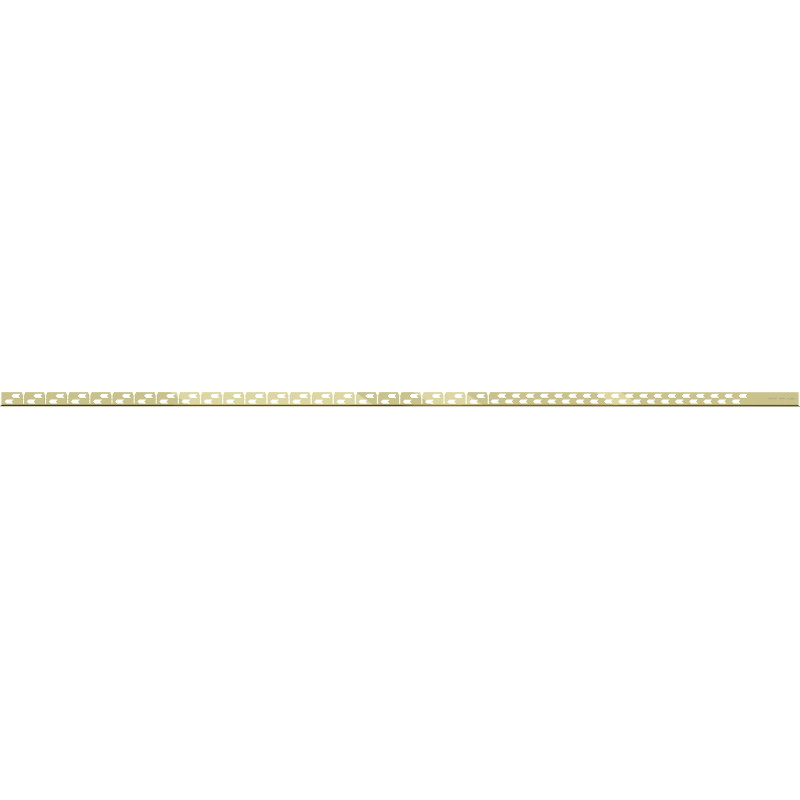 Mexen Line-B Bodenkante links 180 cm, gold - 185001180L