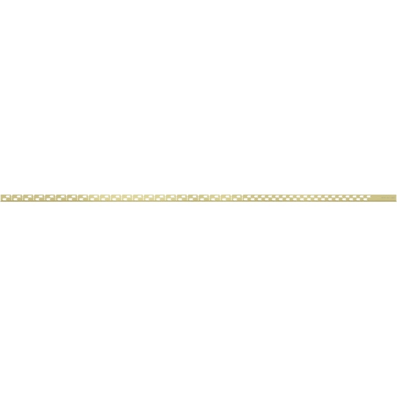 Mexen Line-B bodenablaufleiste 180 cm links, gold gebürstet - 185501180L