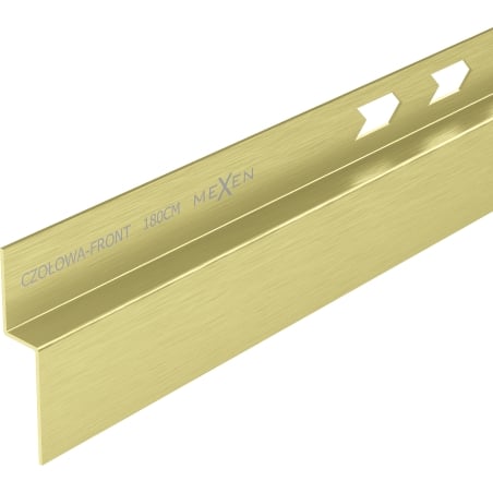 Mexen Line-B Duschablaufrinne frontal 180 cm, gold gebürstet - 185503180U
