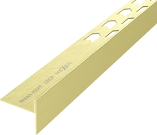 Mexen Line-B Bodenablaufleiste 120 cm rechts, gebürstet gold - 185501120R