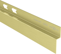 Mexen Line-B Wandleiste 120 cm links, gebürstetes Gold - 185502120L