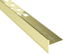 Mexen Line-B Bodenabschlüsse Leiste 120 cm links, gold - 185001120L