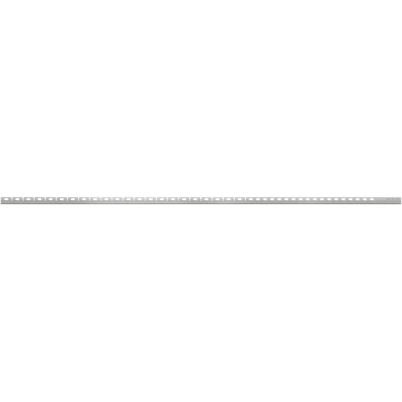 Mexen Line-B Gefälleleiste für Glas 180 cm links, Edelstahl - 181004180L