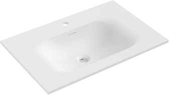 Mexen Vela Einbauwaschbecken 71 x 46,5 cm, weiß matt - 25237001