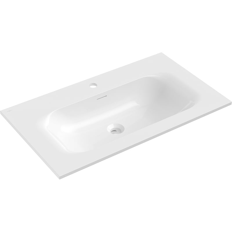 Mexen Vela Einbauwaschbecken 81 x 46,5 cm, weiß glänzend - 25238000