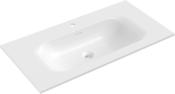 Mexen Vela Einbauwaschbecken 91 x 46,5 cm, weiß glänzend - 25239000