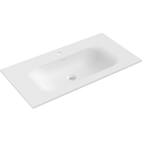 Mexen Vela Einbaubecken 91 x 46,5 cm, weiß matt - 25239001