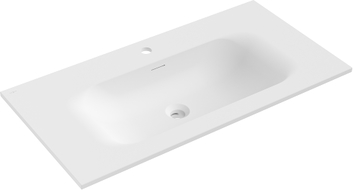 Mexen Vela Einbaubecken 91 x 46,5 cm, weiß matt - 25239001