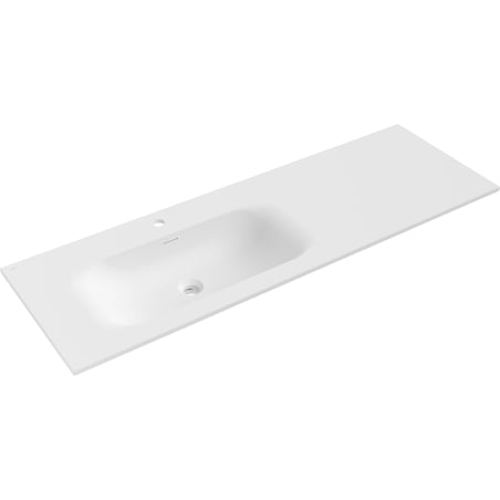 Mexen Vela Unterbauwaschbecken links 141 x 46,5 cm, weiß matt - 25231401L