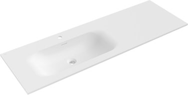 Mexen Vela Unterbauwaschbecken links 141 x 46,5 cm, weiß matt - 25231401L
