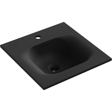 Mexen Vela Einbaubecken 46 x 46,5 cm, Schwarz Matt - 25234571