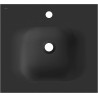 Mexen Vela Einbauwaschbecken 51 x 46,5 cm, schwarz matt - 25235071
