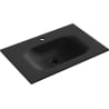 Mexen Vela Einbauwaschbecken 71 x 46,5 cm, Schwarz Matt - 25237071