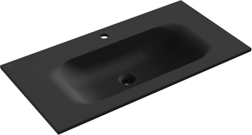 Mexen Vela Einbauwaschbecken 91 x 46,5 cm, schwarz matt - 25239071
