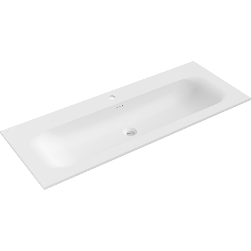 Mexen Vela Aufsatzwaschbecken 121 x 46,5 cm, weiß matt - 25231201