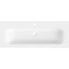 Mexen Vela Aufsatzwaschbecken 121 x 46,5 cm, weiß matt - 25231201