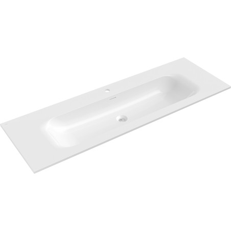 Mexen Vela Waschbecken zur Einbau in die Arbeitsplatte 141 x 46,5 cm, weiß glänzend - 25231400