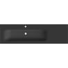 Mexen Vela Unterbauwaschbecken links 161 x 46,5 cm, schwarz matt - 25231671L