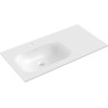 Mexen Vela Einbauwaschbecken links 91 x 46,5 cm, weiß glänzend - 25239000L