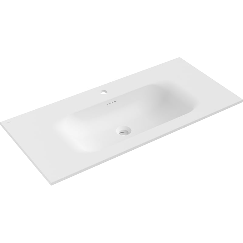 Mexen Vela Einbauwaschbecken 101 x 46,5 cm, weiß matt - 25231001