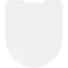 Mexen Absenkautomatik-Slim Sitz, Duroplast, Weiß glänzend - 39010100
