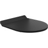 Mexen Softclose Slim WC-Sitz, Duroplast, Schwarz Matt - 39010185