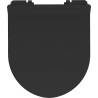 Mexen Softclose Slim WC-Sitz, Duroplast, Schwarz Matt - 39010185