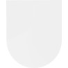 Mexen langsam absenkender, harter Sitz, Duroplast, weiß glänzend - 39020100