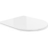 Mexen schwerelos fallender Slim-Sitz, Duroplast, weiß glänzend - 39030100