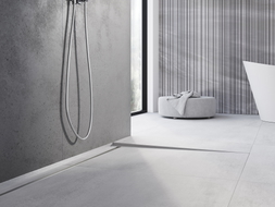 Mexen Line-B Bodengefälleleiste 180 cm rechts, Inox - 181001180R
