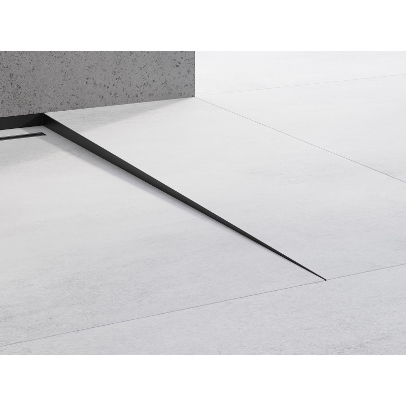 Mexen Line-B Bodenablauflösung 180 cm rechts, schwarz - 187001180R