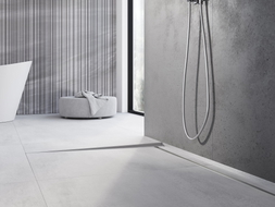 Mexen Line-B Bodenschwellenprofil 120 cm links, Inox - 181001120L
