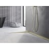 Mexen Line-B Bodenabschlüsse Leiste 120 cm links, gold - 185001120L