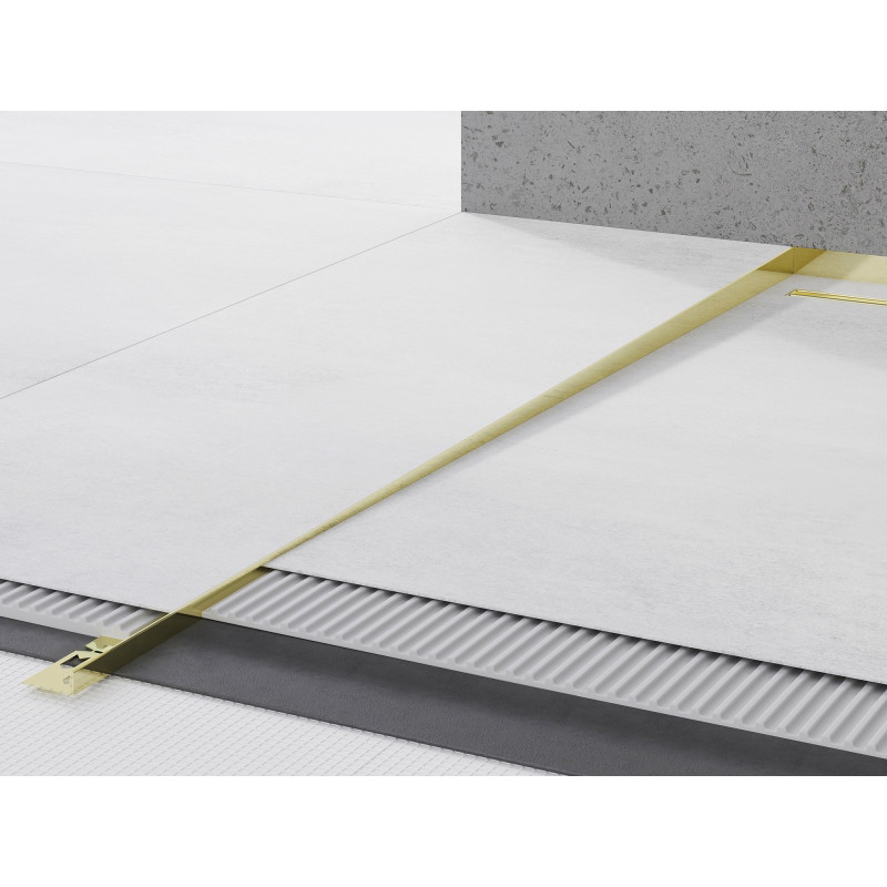 Mexen Line-B Bodenkante links 180 cm, gold - 185001180L