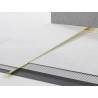 Mexen Line-B Bodenkante links 180 cm, gold - 185001180L