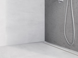 Mexen Line-B Wandablaufleiste 120 cm links, Inox - 181002120L