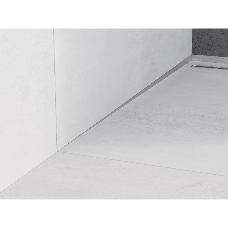 Mexen Line-B Wandablaufleiste 120 cm links, Inox - 181002120L
