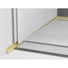Mexen Line-B Wandabfallleiste 180 cm links, gold - 185002180L