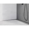 Mexen Line-B Wandaufkantung 180 cm links, schwarz - 187002180L