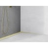 Mexen Line-B Wandablaufleiste 120 cm rechts, gebürstetes Gold - 185502120R
