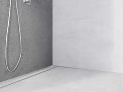 Mexen Line-B wandmontierter Gefälleprofil 180 cm rechts, Inox - 181002180R