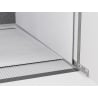 Mexen Line-B Neigungsleiste wandseitig 180 cm rechts, Inox - 181002180R
