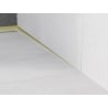 Mexen Line-B Wandablaufschiene 180 cm rechts, gold gebürstet - 185502180R