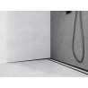 Mexen Line-B Wandablauflansch 180 cm rechts, schwarz - 187002180R