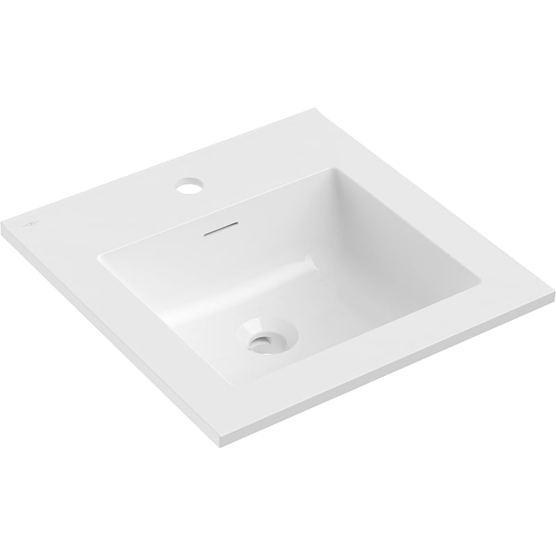 Mexen Otis Einbauwaschbecken 46 x 46,5 cm, weiß glänzend - 25184500