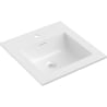 Mexen Otis Einbauwaschbecken 46 x 46,5 cm, weiß glänzend - 25184500