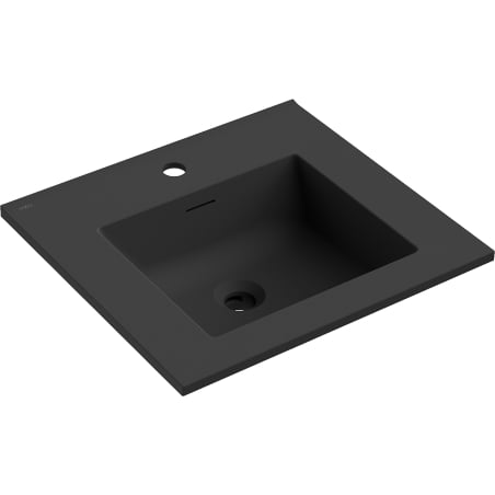 Mexen Otis Einbauwaschbecken 51 x 46,5 cm, schwarz matt - 25185071