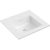 Mexen Otis Einbauwaschbecken 51 x 46,5 cm, weiß glänzend - 25185000