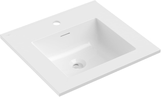 Mexen Otis Einbauwaschbecken 51 x 46,5 cm, weiß glänzend - 25185000
